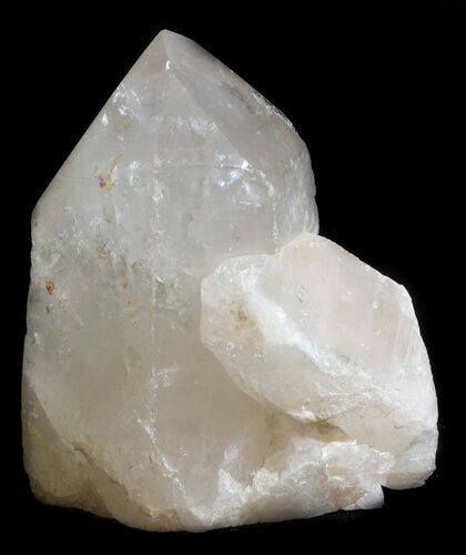 Polished Quartz Crystal Point - Brazil #34750